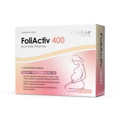 FOLIACTIV 400 60 tabletek Activlab Pharma