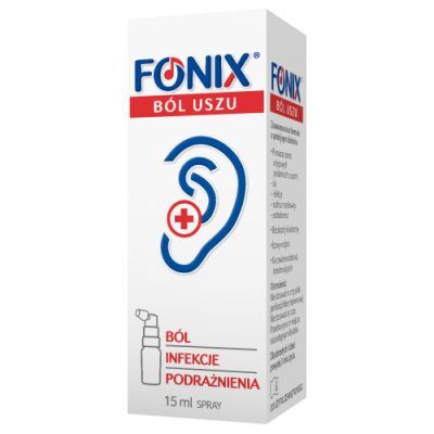 Fonix Ból Uszu Spray do uszu, 15 ml