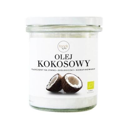 FOODS BY ANN Olej kokosowy ekologiczny, nierafinowany, 260ml