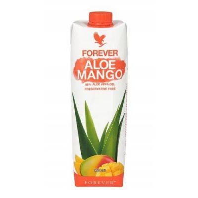 FOREVER ALOE MANGO Nektar z miąższem z liści aloesu o smaku mango, 1000ml