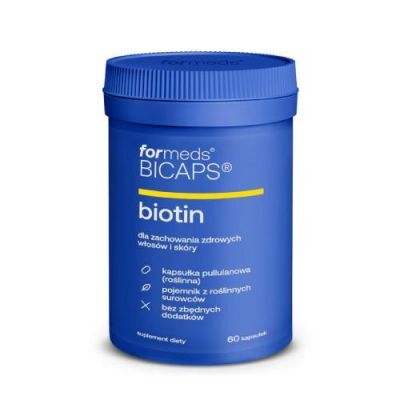 FORMEDS BICAPS Biotin Biotyna 2500, 60kaps.