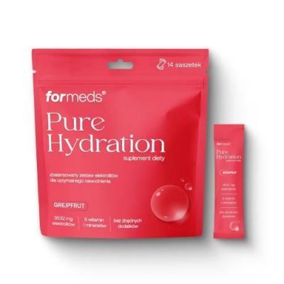 FORMEDS Pure Hydration Elektrolity grejpfrut, 14 sasz.