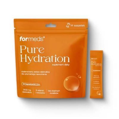 FORMEDS Pure Hydration Elektrolity pomarańcza, 14 sasz.