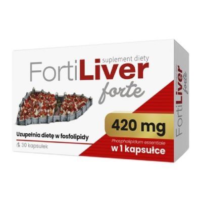 FORTILIVER FORTE 75 mg 30 kapsułek