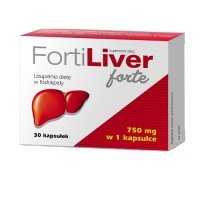 FORTILIVER FORTE 75 mg 30 kapsułek