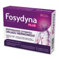 FOSYDYNA PLUS 30 kapsułek wspiera układ nerwowy