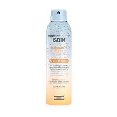 ISDIN FOTOPROTECTOR WET SKIN SPF50 transparent spray na mokrą skórę 250 ml