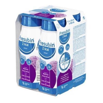 Fresubin 2 kcal Drink smak owoce leśne, 4 x 200 ml