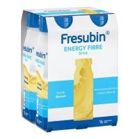 Fresubin Energy Fibre Drink smak banan, 4 x 200 ml KRÓTKA DATA 30.06.2026