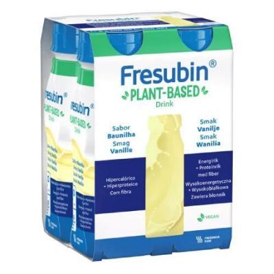 Fresubin Plant-Based Drink smak wanilia, 4 x 200 ml KRÓTKA DATA 30.06.2026