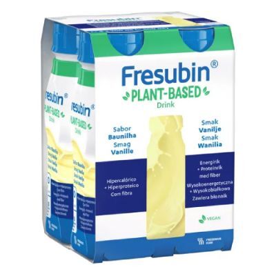 Fresubin Plant-Based Drink smak wanilia, 4 x 200 ml