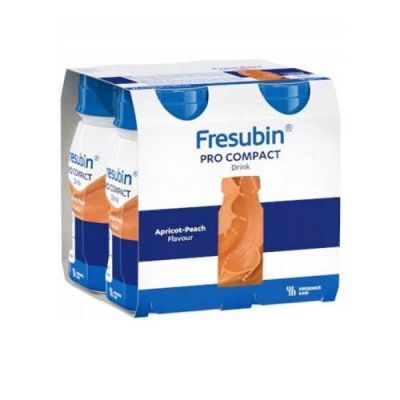 Fresubin Pro Compact Drink Smak Morela-Brzoskwinia, 4 x 125 ml
