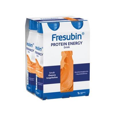 Fresubin Protein Energy Drink sam owoce tropikalne, 4 x 200 ml