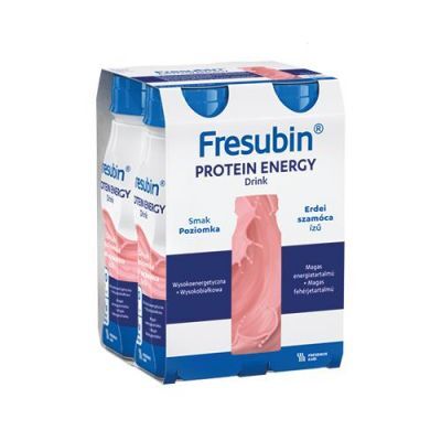 Fresubin Protein Energy Drink smak poziomka, 4 x 200 ml
