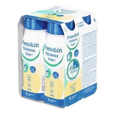 Fresubin Thickened Stage 1 o smaku waniliowym, 4x200 ml