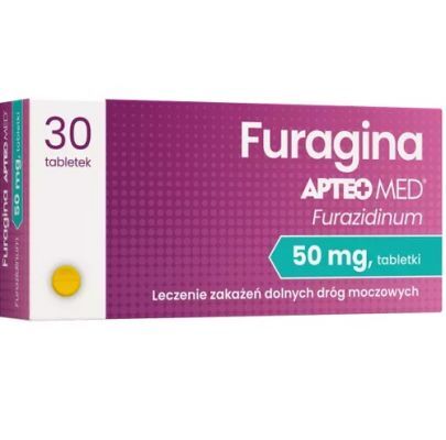 FURAGINA APTEO MED 50 mg 30 tabletek