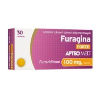 FURAGINA FORTE APTEO MED 100 mg 30 tabletek