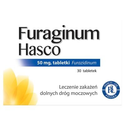 FURAGINUM HASCO 50 mg 30 tabletek