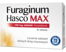 FURAGINUM HASCO MAX 100 mg 30 tabletek na drogi moczowe
