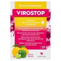 Fytofontana Virostop Pastylki do ssania o smaku cytrusowym, 20 szt.