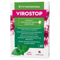 Fytofontana Virostop Pastylki do ssania o smaku miętowym, 20 szt.