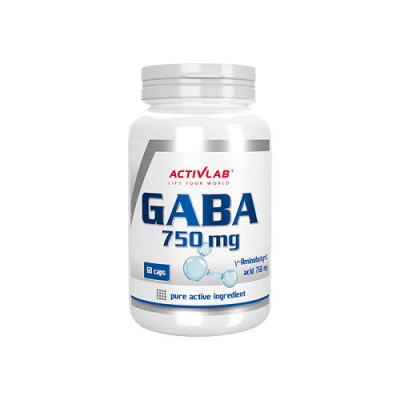 GABA 750 mg 60 kapsułek Activlab Pharma
