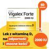 BIOFARM Vigalex Forte, Lek z witaminą D3 2000j.m., 60 tabletek