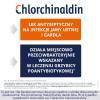 CHLORCHINALDIN o smaku porzeczkowym 40 tabletek
