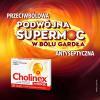 CHOLINEX INTENSE smak miodowo-cytrynowy, 20 tabletek