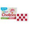 CHOLINEX JUNIOR 16 pastylek do ssania o smaku malinowym