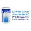 ELGYDIUM CLINIC MONO COMPACT 1 Szczoteczki do przestrzeni międzyzębowych - niebieskie