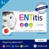ENTITIS 30 pastylek do ssania o smaku truskawkowym