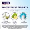 Fiorda Junior smak malinowy, 15 pastylek