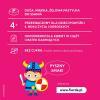 Fiorda Junior smak malinowy, 15 pastylek