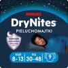 HUGGIES DRYNITES BOYS 8-13lat (30-48kg) pieluchomajtki, 9 sztuk