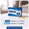 Iskial z olejem z wątroby rekina i witaminą D, 120 kaps.