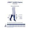 JOBST FORMEN EXPLORE podkolanówki uciskowe CCL2 czarny, rozmiar 4 ZP
