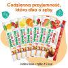 Lizak MNIAM-MNIAM o smaku pomarańczowym bez cukru ŁEZKA 1 sztuka