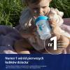 LOVI Kubek niekapek BUDDY BEAR 250 ml SZARY 35/344