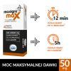 MAXIGRA MAX 50 mg 4 tabletki, lek na erekcję
