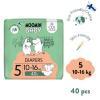 Moomin Baby Diapers Pieluszki ekologiczne 5 (10-16 kg), 40 szt.