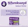 NIFUROKSAZYD RICHTER 200 mg 12 kapsułek biegunka, zatrucia