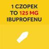 NUROFEN dla dzieci 125 mg 10 czopków
