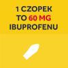 NUROFEN dla dzieci  60 mg 10 czopków  DATA WAŻNOŚCI 30.06.2022
