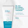 OILLAN Baby Żel do kąpieli i mycia ciała i włosów 3w1 od 1. dnia życia, 100ml