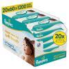 Pampers Aqua Soft Touch Chusteczki nawilżane dla dzieci, 20 x 60 szt.