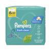 Pampers Fresh Clean Chusteczki nawilżane, 6x 52szt.