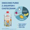 SALVEST PÕNN BIO Owocowe puree z jogurtem i ciasteczkami, 110g