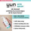YUN ACN WASH Prebiotyczny oczyszczający żel do mycia twarzy, 150 ml