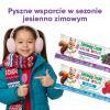 Zdrowy Lizak MNIAM-MNIAM Gardło, krtań i struny głosowe o smaku czarnej porzeczki, 1szt.